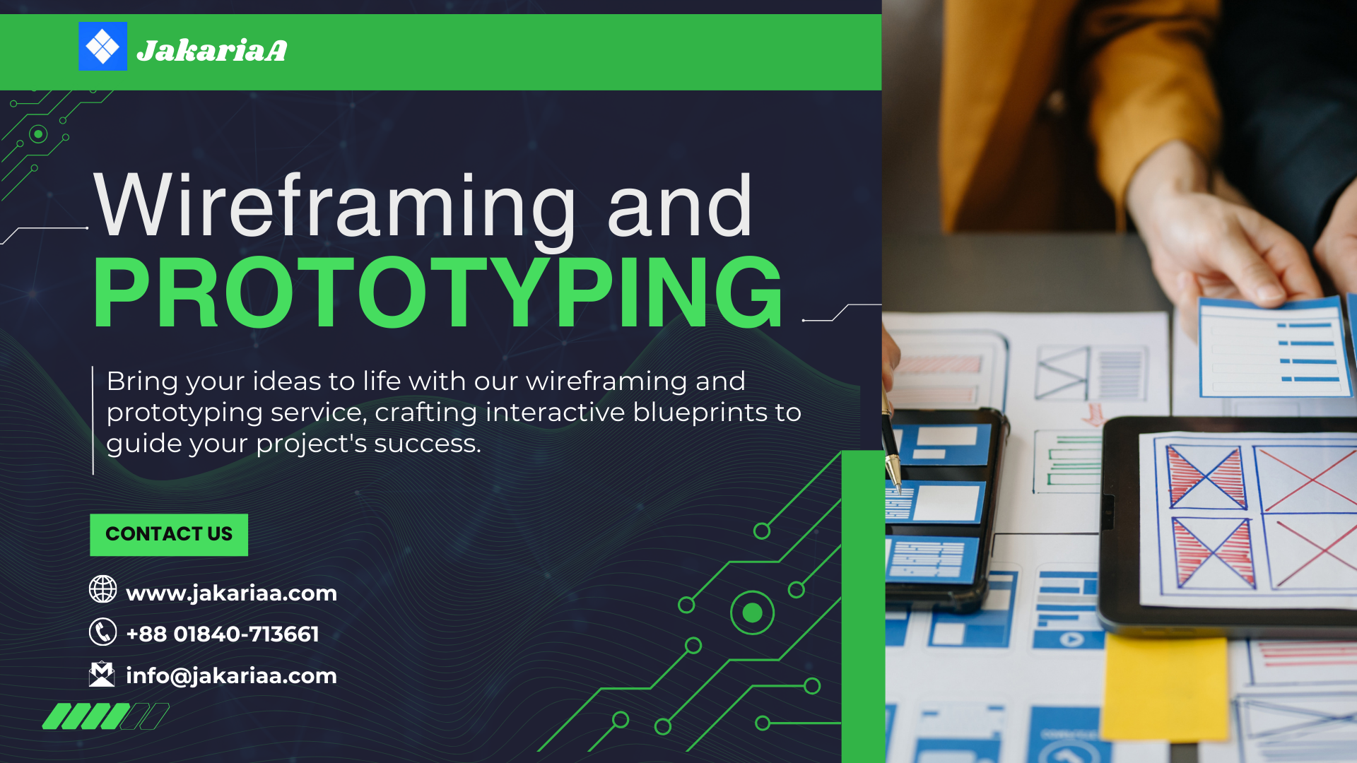 Wireframing and Prototyping